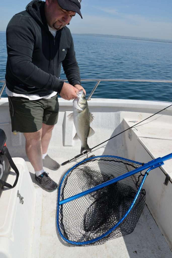 Un filet rubber mesh préserve mieux le mucus des poissons pour une meilleure relâche du poisson
