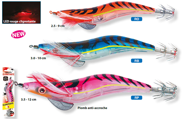 FLASHMER TURLUTTE Clignotante 12 cm