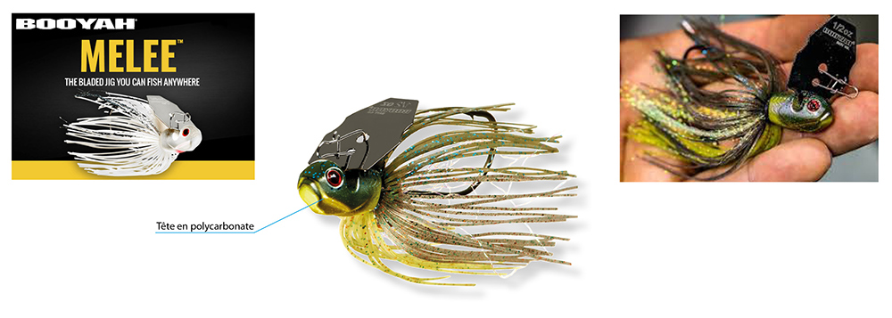 Leurre chatterbait booyah melee ½ oz 14g