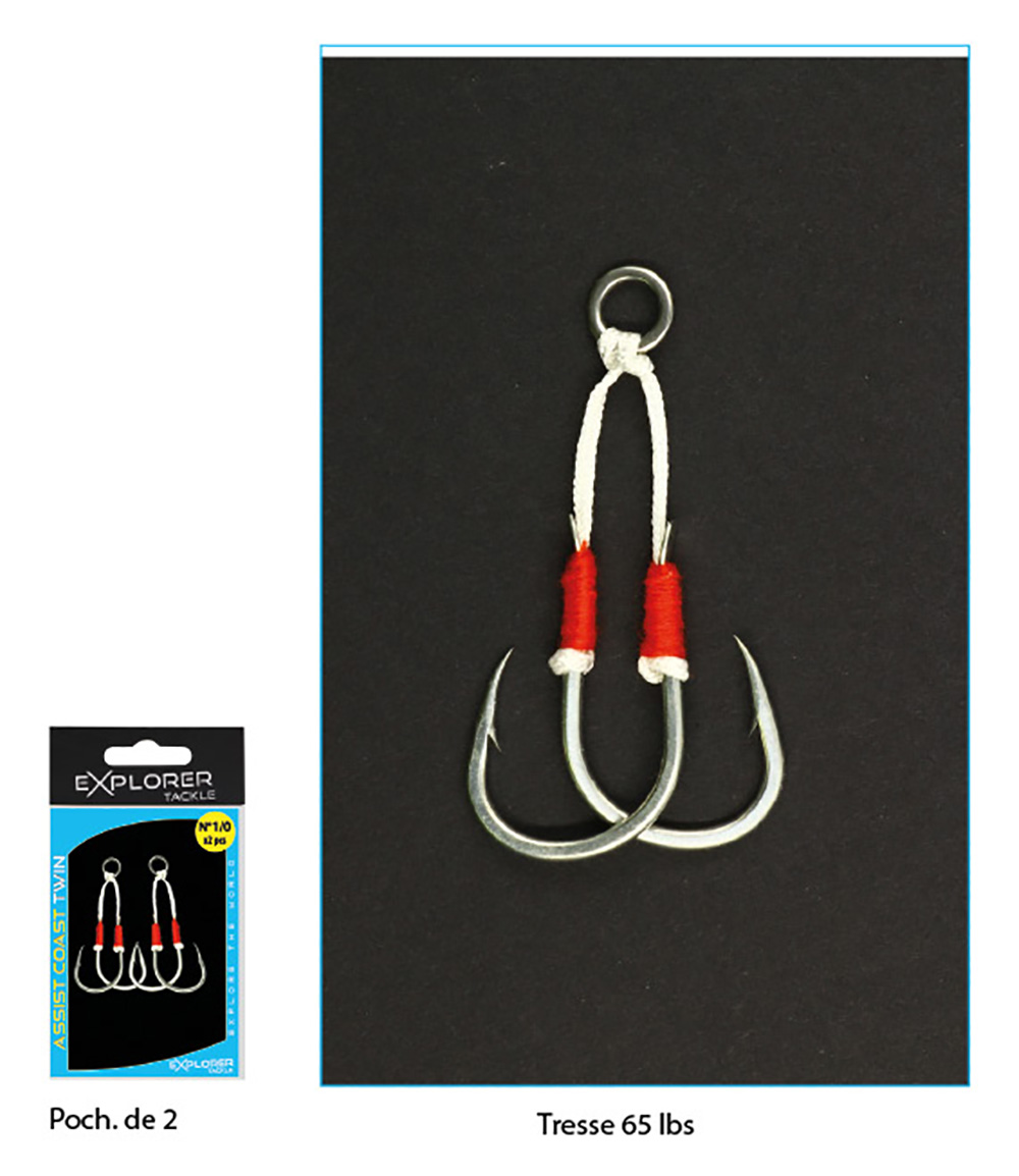 ASSIST HOOKS COAST LINE EXPLORER TACKLE