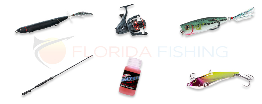 Florida Fishing — cannes St. Croix, leurres américains et attractants