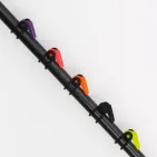 CLIP LEURRE + ELASTIQUE SILICONE - x2