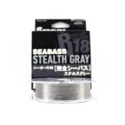 PE X8 R-18 Seabass Stealth Gray - 150 m