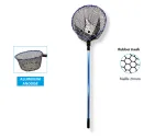 SPECIAL TELESCOPIC CUTTLEFISH LANDING NET - ALUMINUM