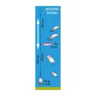 BAS DE LIGNE 1 TURLUTTE SHAMALO 9 cm