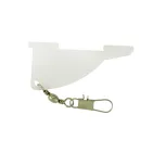 PLASTI-BOOM SLIDERS (2-pack) - 70 mm - CLEAR - (2-pack)