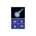 Mini UV Flashlight, 12 LEDs - 3 cm diameter - 1.5 volts