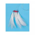 CLASSIC SEA FEATHERS - 5 HOOKS, SIZE 2/0