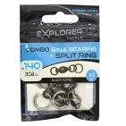 BALL BEARING + SPLIT RING COMBO