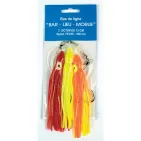 RIG FOR COD LURE WITH LEAD WEIGHT - 3 HOOKS, SIZE 7/0