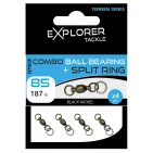 BALL BEARING + SPLIT RING COMBO