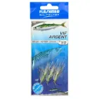 SILVER LIVE BAIT TEASER - HOOK SIZE 1/0