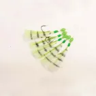 MACK BLUE RIG - 5 HOOKS, SIZE 1/0