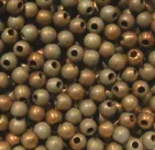 ANNEALED BRASS BEAD FOR CRIMPING - Pack of 50