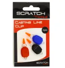 CLIP LEURRE + ELASTIQUE SILICONE - x2