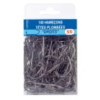 WEIGHTED JIG HEAD HOOK - 90° STRAIGHT