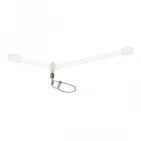 CLEAR PLASTIC ANTI-TANGLE - 3-PACK