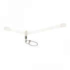 CLEAR PLASTIC ANTI-TANGLE - 3-PACK