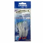 PLUMES DE MER FILAMENTS - 5 HAMEÇONS N° 2/0