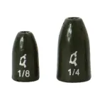 Tungsten Worm Weight Green Pumpkin