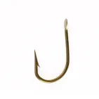 BRONZE-PLATED REVERSE-MOUNTED FORGED HOOK