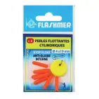 CYLINDRICAL FLOATING BEAD, 4 mm diameter - 8 pcs.