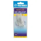 SILVER-COLORED RIG - 3 HOOKS