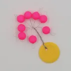 PERLE FLOTTANTE RONDE - x8