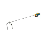 CROCHET A OURSIN INOX MANCHE PLASTIQUE