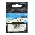 AGRAFE AMERICAN SNAP x10