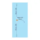 BAS DE LIGNE POTENCE ROTATIVE 1 TURLUTTE