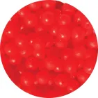 PERLE BALAIS FLUO ROUGE