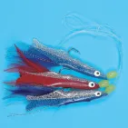 GLITTERY SARDINE LURES - 3 HOOKS