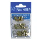 Stainless steel SNAP barrel swivel kit No. 4 - 6 - 8 - x12