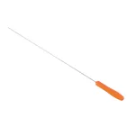 CHAMFERED NEEDLE WITH PLASTIC HANDLE AND STAINLESS STEEL TIP