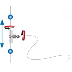 CLEAR T-SWIVEL - 5-pack