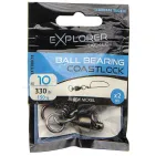 BALL BEARING COASTLOCK - BLACK NICKEL
