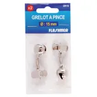 GRELOT A PINCE - NICKELÉ