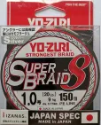 TRESSE SUPER BRAID 8x - 150 m - GRISE