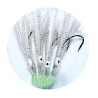 BAS DE LIGNE MICRO PLANCTON - 4 HAMEÇONS