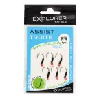 ASSIST TRUITE TINSEL SANS ARDILLON