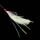 PLUMES DE MER FILAMENTS - 3 HAMEÇONS N° 1/0