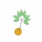 PERLE FLOTTANTE OVALE Ø 5 MM