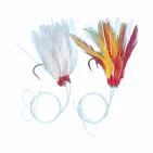 PLUMES DE MER GROSSE PÊCHE - 3 HAMEÇONS N° 7/0