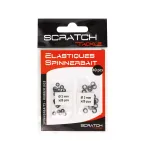 ASSORTED SPINNERBAIT ELASTICS - 40-pack
