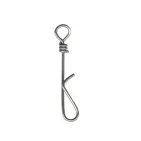 EASY STAINLESS STEEL LONGLINE SNAP - 20-pack