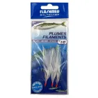 PLUMES DE MER FILAMENTS - 3 HAMEÇONS N° 1/0