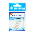 ATTACHE GAINÉE INOX- x6