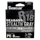 PE X8 R-18 SEABASS STEALTH GRAY - 150 M