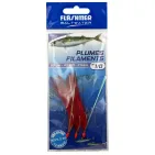 PLUMES DE MER FILAMENTS - 3 HAMEÇONS N° 1/0